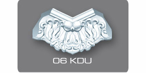 Угловой элемент к плинтусу ФОРМАТ KDU 06