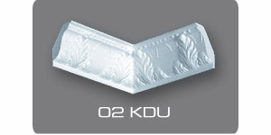 Угловой элемент к плинтусу ФОРМАТ KDU 02 х28