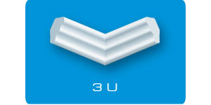 Угловой элемент к плинтусу ФОРМАТ 3U х28